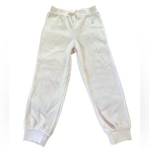 Juicy Couture Kids Velour Pants with rhinestones 4T